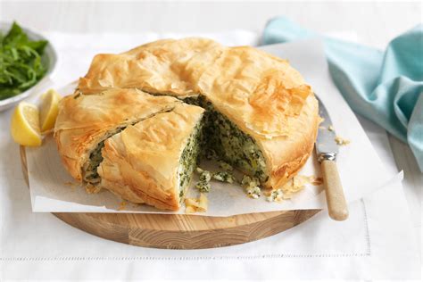 Pie Spinach & Feta SLC=2X4 HP - calories, carbs, nutrition