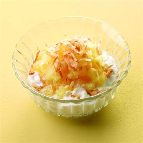 Pina Colada Yogurt Parfait - calories, carbs, nutrition