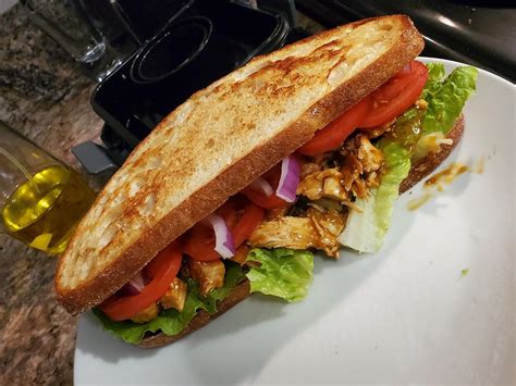 Pineapple Chicken Teriyaki Sandwich - calories, carbs, nutrition