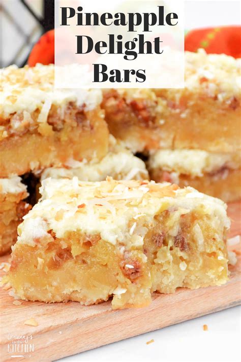 Pineapple Delight Bar - calories, carbs, nutrition