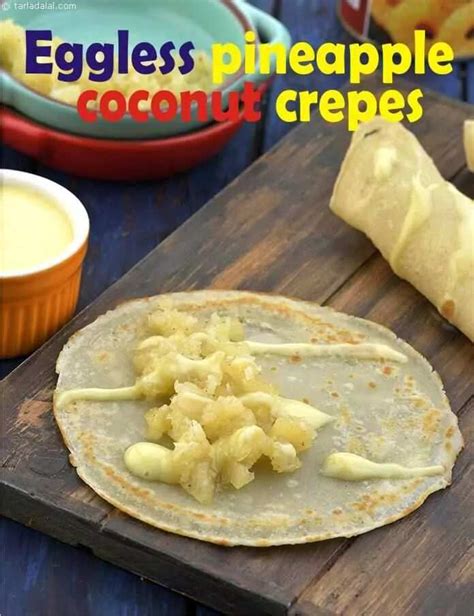 Pineapple Madagascar Crepes - calories, carbs, nutrition
