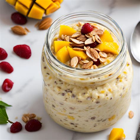 Pineapple Mango Overnight Oats - Impulse - calories, carbs, nutrition