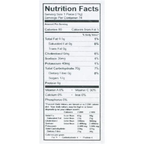 Pineapple Sauce Puree (64060.0) - calories, carbs, nutrition