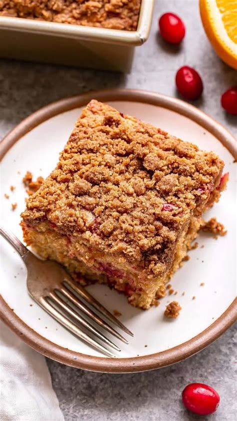 Pineapple Streusel Coffee Cake - calories, carbs, nutrition