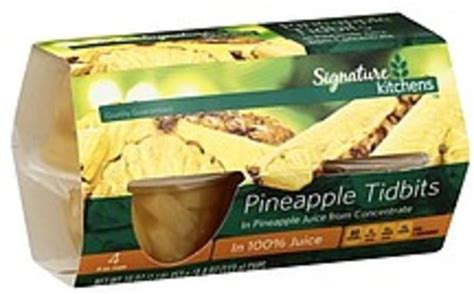 Pineapple Tidbits (20727.0) - calories, carbs, nutrition