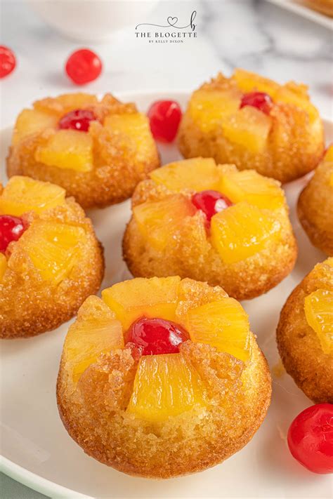 Pineapple UpsideDown Cupcakes - calories, carbs, nutrition