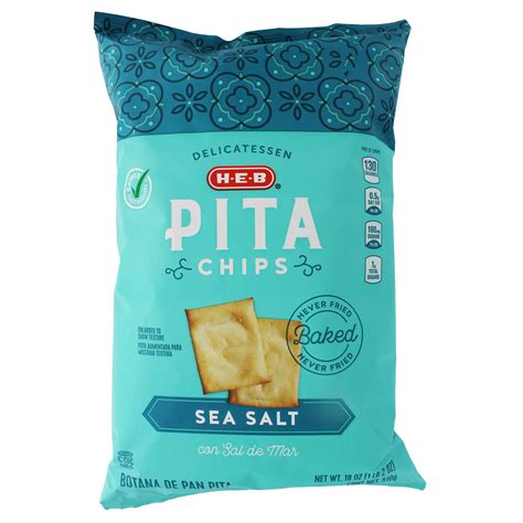Pita Chips with Sea Salt - calories, carbs, nutrition