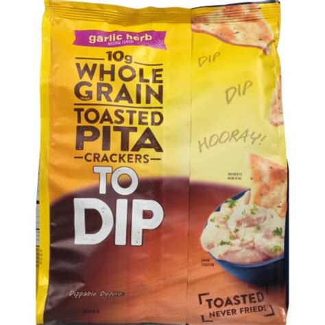 Pita Oven Baked Crackers 8/2013 - calories, carbs, nutrition
