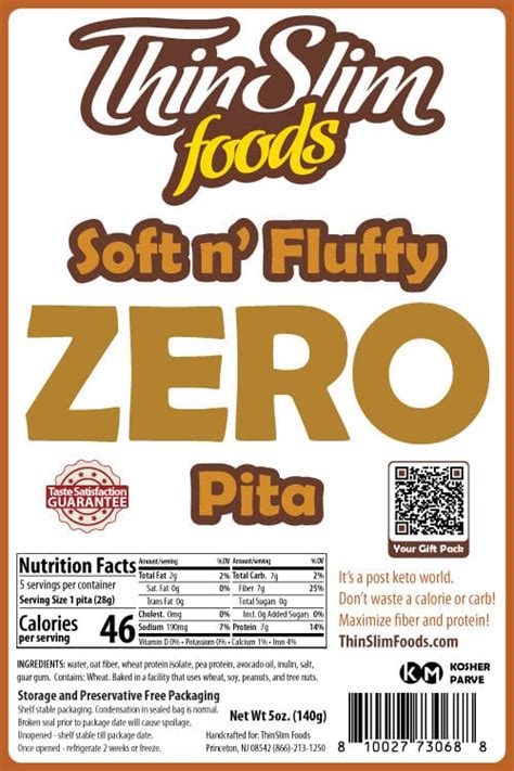 Pita, soft - calories, carbs, nutrition