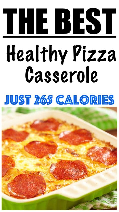 Pizza Casserole - calories, carbs, nutrition