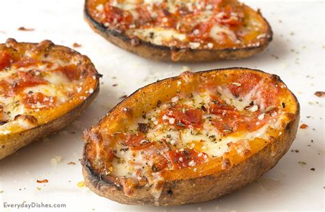 Pizza Cheezy Potato Skin - calories, carbs, nutrition