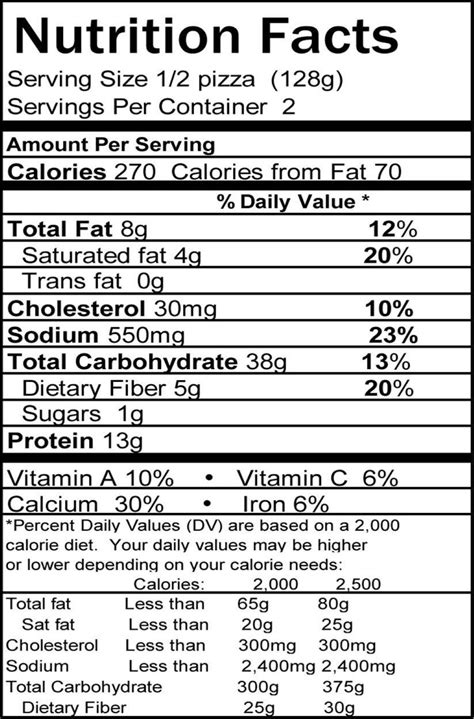 Pizza Snowshoe Cheese Cut 8 - calories, carbs, nutrition