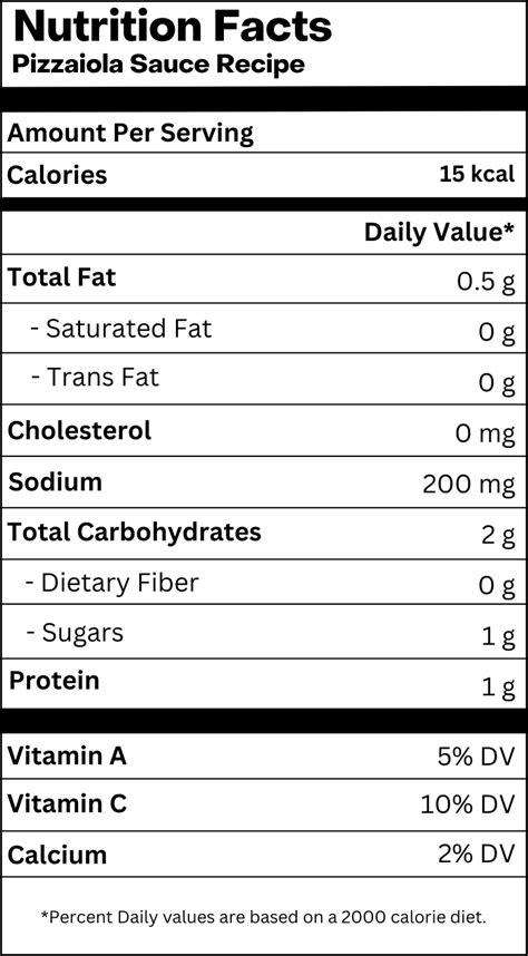 Pizzaiola Soup - calories, carbs, nutrition