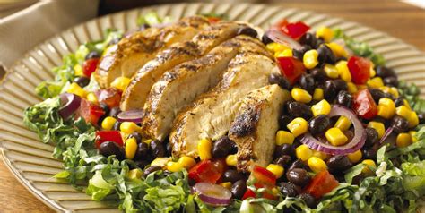 Platter Southwestern Grilled Chicken Salad - calories, carbs, nutrition