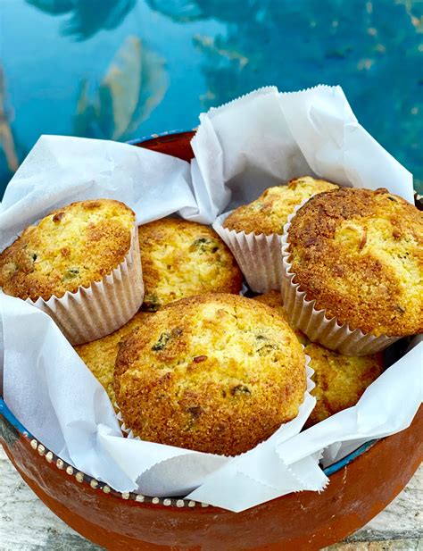 Poblano Chorizo Corn Muffins - calories, carbs, nutrition