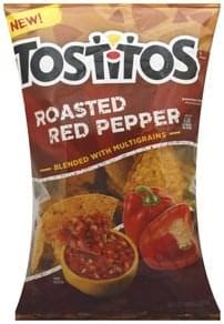 Popped Roasted Red Pepper Crisps - calories, carbs, nutrition