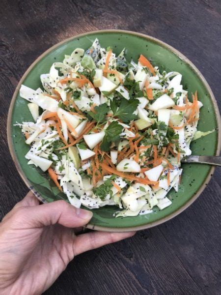 Poppyseed Apple Coleslaw - calories, carbs, nutrition