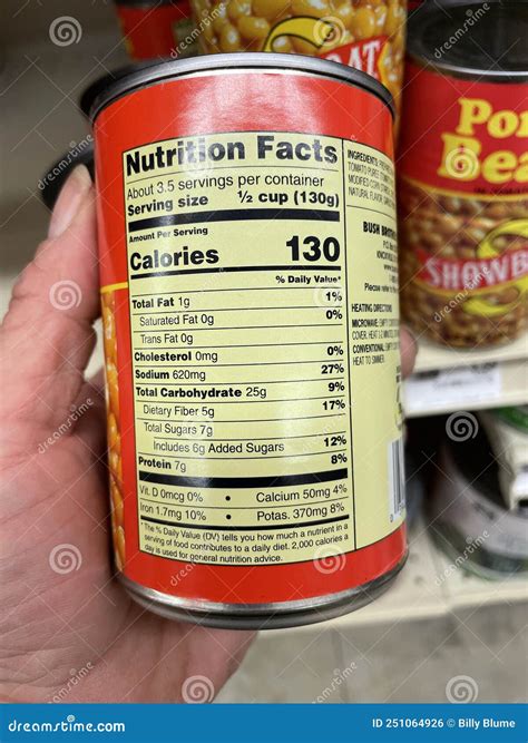 Pork & Beans - calories, carbs, nutrition