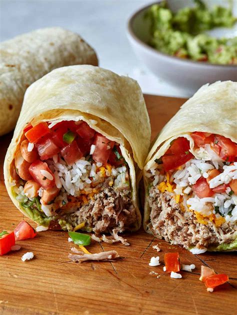 Pork Carnitas Burritos - calories, carbs, nutrition