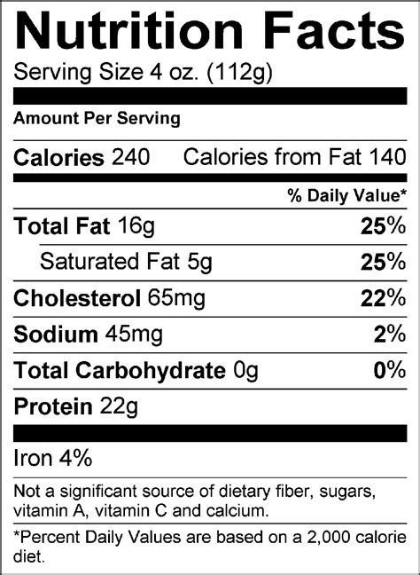 Pork Chop BNLS 4 oz Braised Rosemary & Garlic - calories, carbs, nutrition