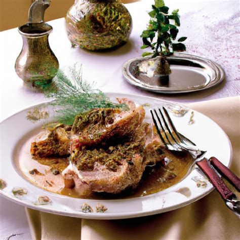 Pork Chops with Fennel and Caper Sauce - calories, carbs, nutrition