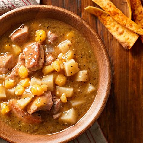 Pork, Corn and Green Chile Stew - calories, carbs, nutrition