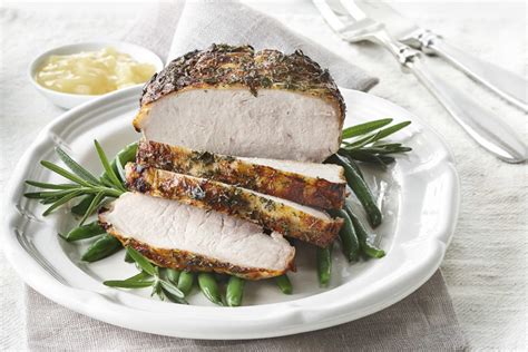 Pork Loin Roasted Rosemary 3 oz - calories, carbs, nutrition