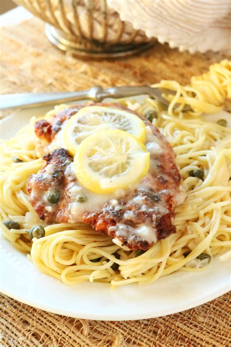 Pork Scallopini Picatta with Multi Grain Pasta - calories, carbs, nutrition