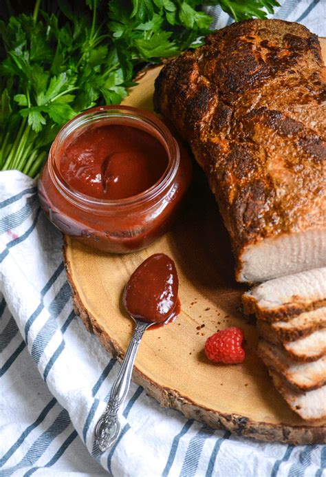 Pork Tenderloin with Raspberry Sauce - calories, carbs, nutrition