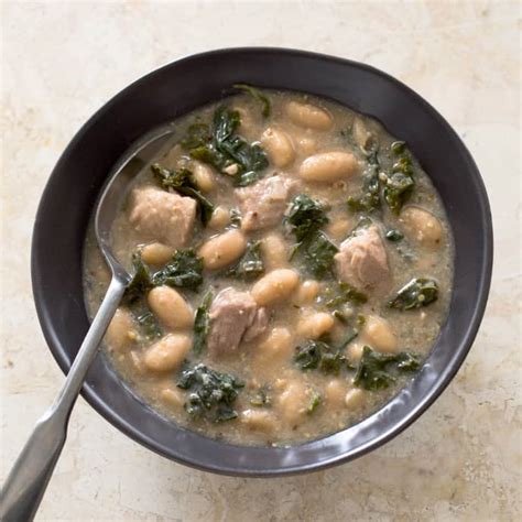 Pork, White Bean and Kale Stew - calories, carbs, nutrition