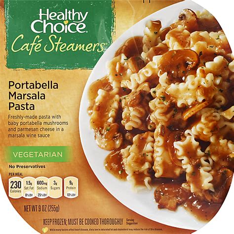 Portabella Marsala Pasta - calories, carbs, nutrition