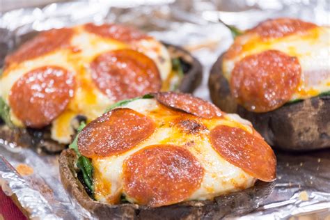 Portobella "Pizza" - calories, carbs, nutrition