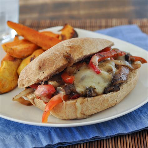 Portobello & Cheese Philly Sandwich - calories, carbs, nutrition