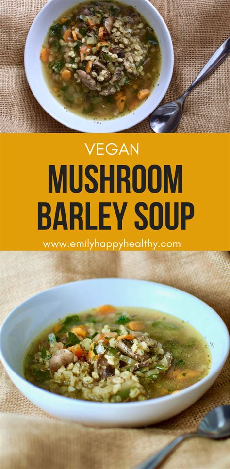 Portobello Mushroom & Barley Soup 12 oz - calories, carbs, nutrition