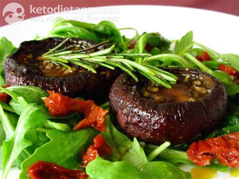 Portobello Mushroom Salad - calories, carbs, nutrition