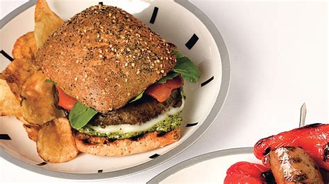 Portobello & Provolone Burger - calories, carbs, nutrition