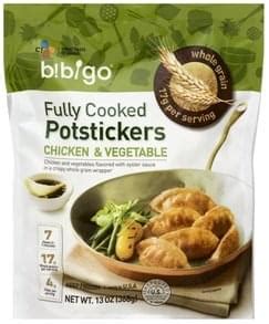 Pot Stickers - Chicken & Vegetable - calories, carbs, nutrition