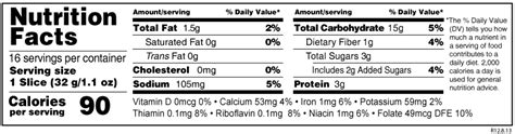 Potato Bread - calories, carbs, nutrition