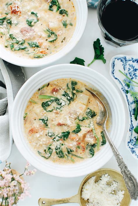 Potato, Spinach, and Tomato Soup - calories, carbs, nutrition