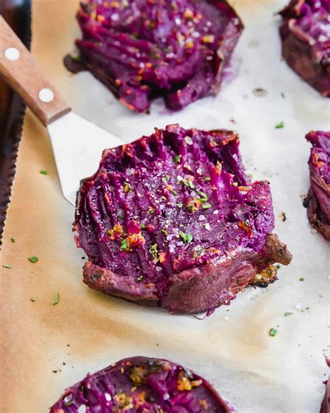 Potatoes Purple Simply Smashed 1/2 Cup - calories, carbs, nutrition