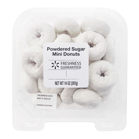 Powdered Sugar Donut Bites - calories, carbs, nutrition