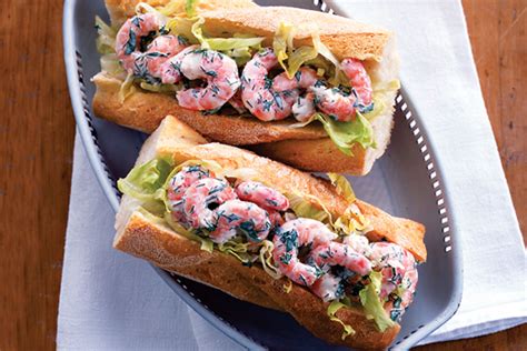 Prawn Mayonnaise & Salad Baguette - calories, carbs, nutrition