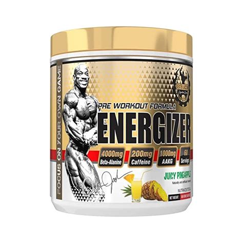 Pre-Workout Energizer - calories, carbs, nutrition