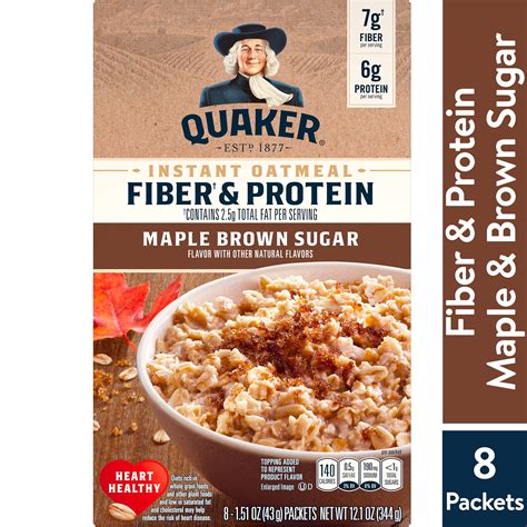 Protein Instant Oatmeal - calories, carbs, nutrition