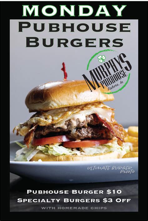 Pubhouse Burger - calories, carbs, nutrition