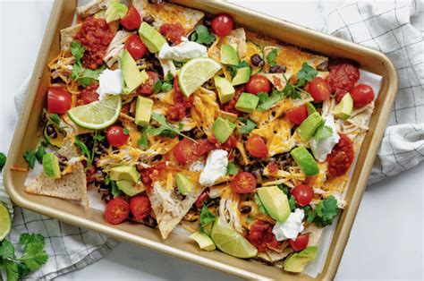 Pulled Chicken Nachos - calories, carbs, nutrition