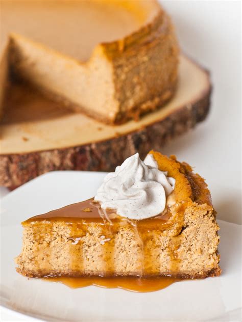 Pumpkin Cheesecake withCinnamon Whipped Cream - calories, carbs, nutrition