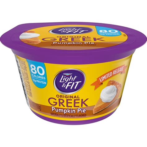 Pumpkin Pie Yogurt - calories, carbs, nutrition