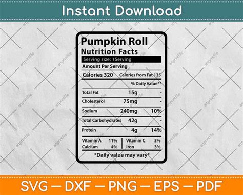 Pumpkin Roll - calories, carbs, nutrition