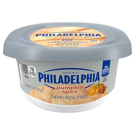 Pumpkin Spice Cream Cheese - calories, carbs, nutrition